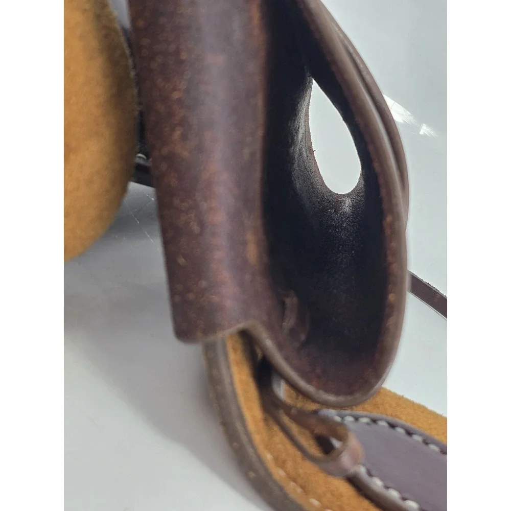 Triple K 789-15 Belt Cheyenne Western DOUBLE Holster - 5 1/2 & 4 5/8 - SEE PICS